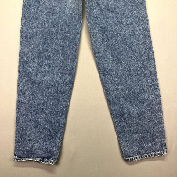 BDG Urban Outfitters Tan High Rise Baggy Jean Tag Size 25 Blue Light Wash Skater - Picture 13 of 14